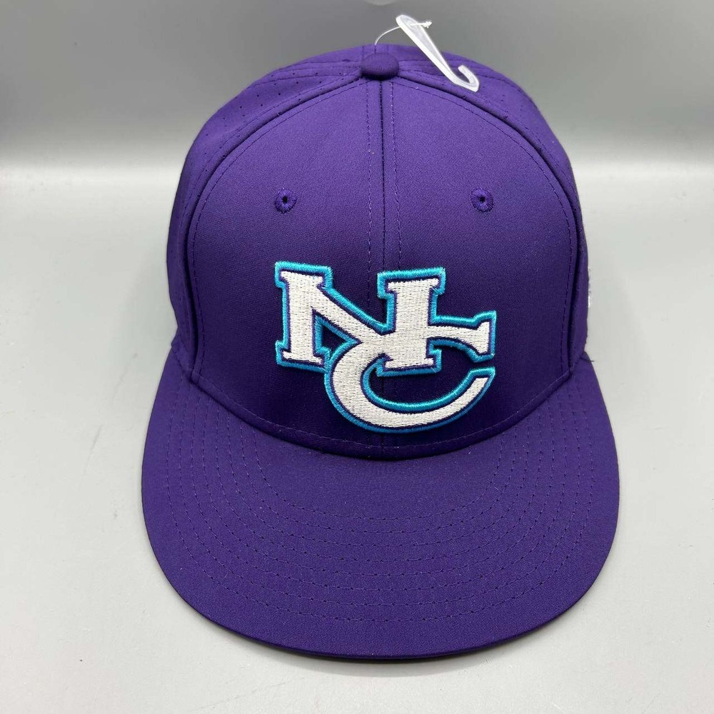 Nemaha Central Hat Men Extra Large Purple The Game Fitted Cap New XL